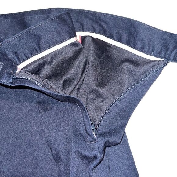 Classroom Uniforms juniors 5/6 Navy Stretch Double-Pleated Twill Scooter Skirt - Picture 8 of 12